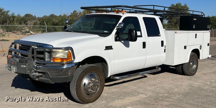 2000 Ford F450 Super Duty XLT  utility / service truck - DQ2126