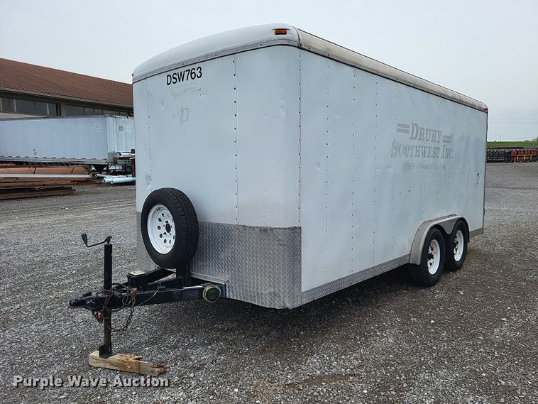 2004 Doolittle  enclosed cargo trailer - LS9608