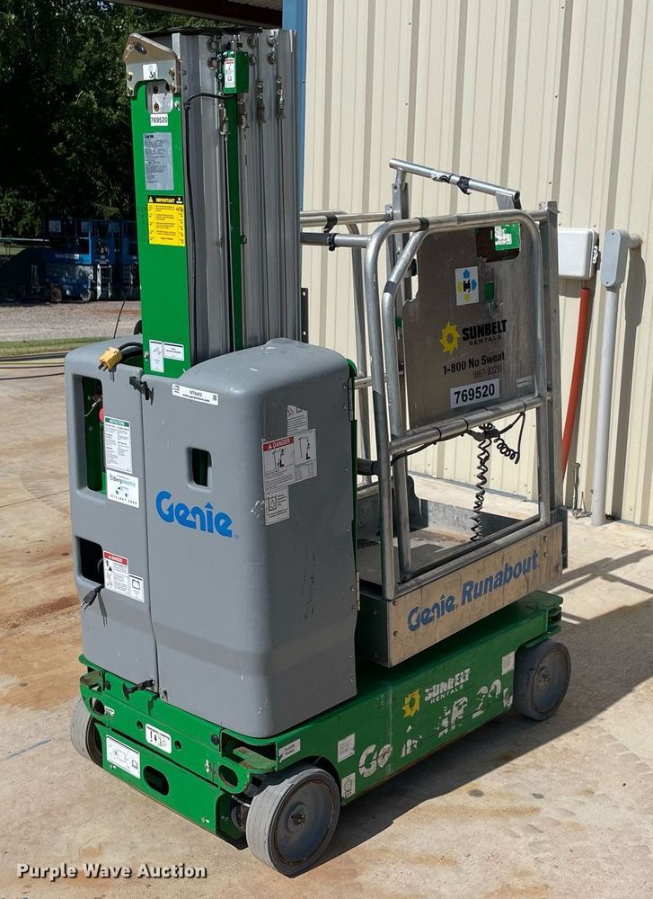 2015 Genie GR-20  vertical lift - NT9403