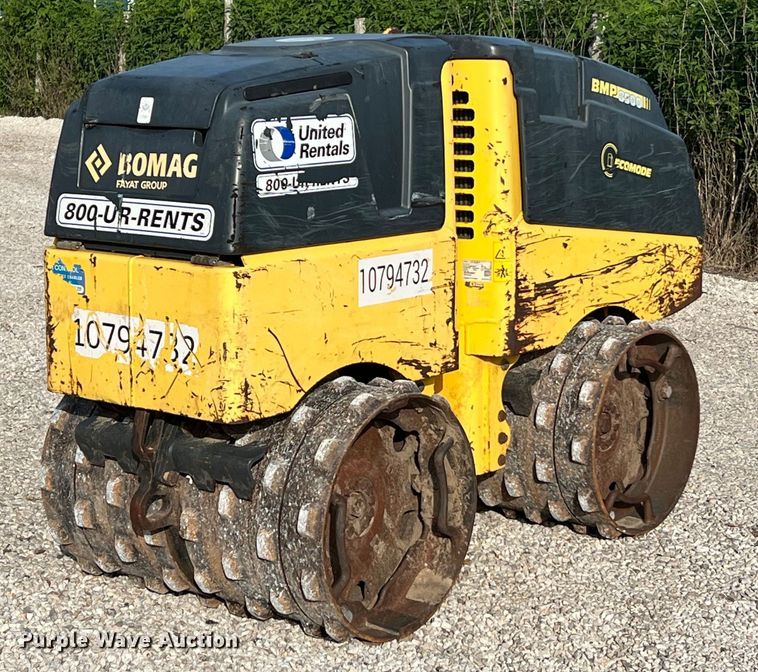 2018 Bomag BMP8500  trench compactor - LF9331