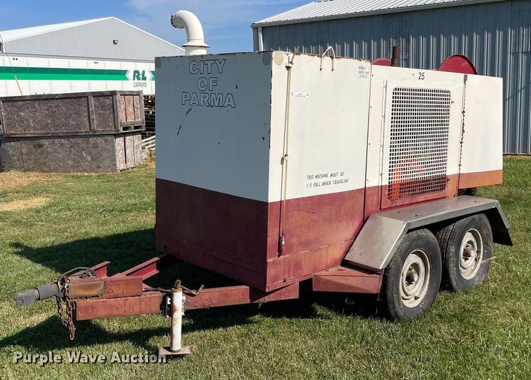 1984 O'Brien SKJ-4A  sewer jetter trailer - LJ9786