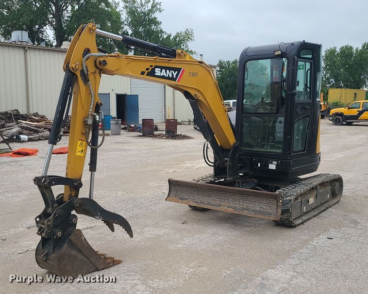 2017 Sany SY35U  mini excavator - MG9653