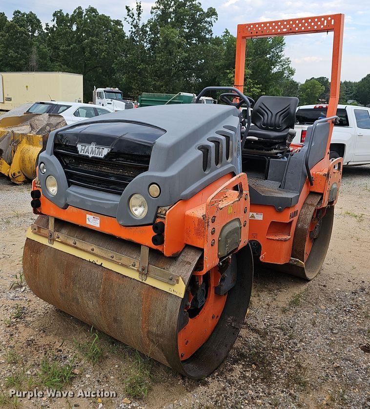 2011 Hamm HD14VV  double drum vibratory roller - NT9816