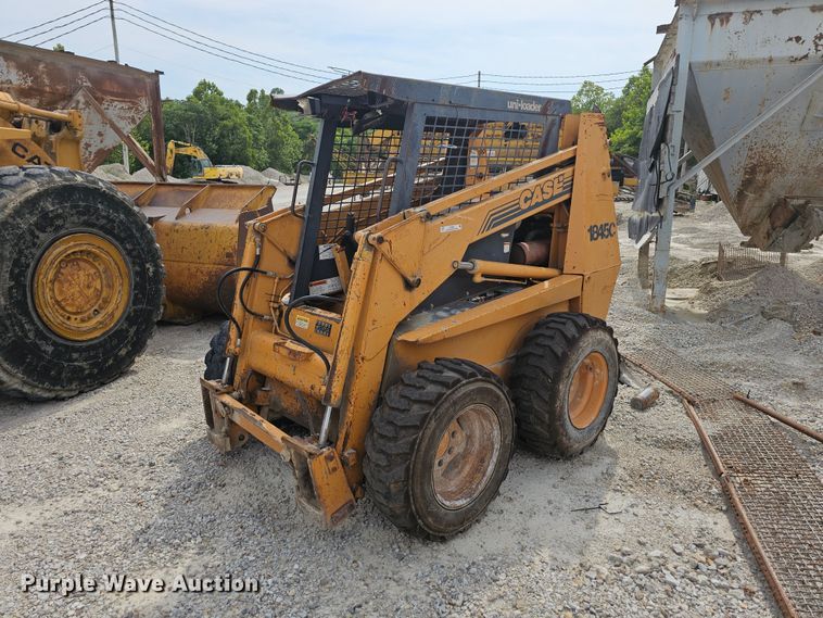 1990 Case 1845C  skid steer loader - NT9842