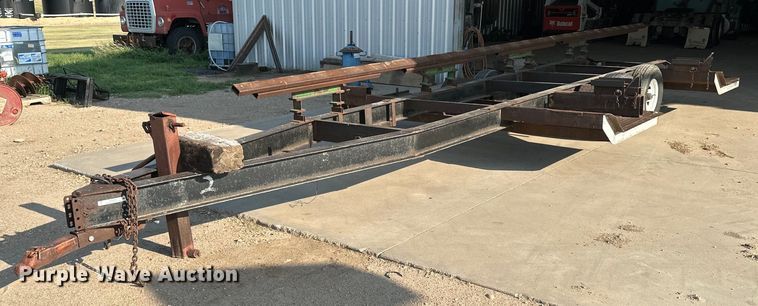 Shop built  header trailer - NP9946