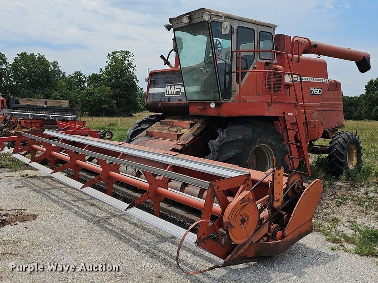 Massey Ferguson 760  combine - NT9800