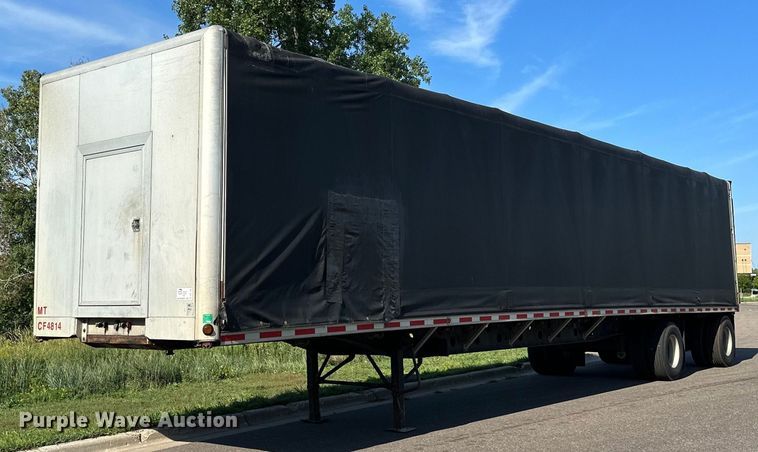 1998 Transcraft  side curtain trailer - DQ7336
