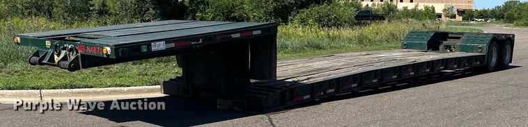 1993 Talbert  lowboy equipment trailer - DQ7339