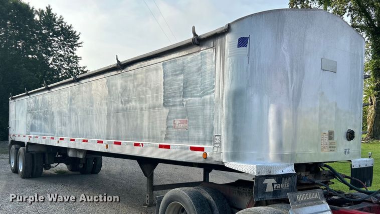 2009 Travis T/102  end dump trailer - NL9391