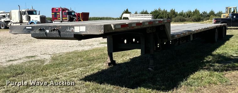 2008 Transcraft DTL-2100  drop deck equipment trailer - NP9996