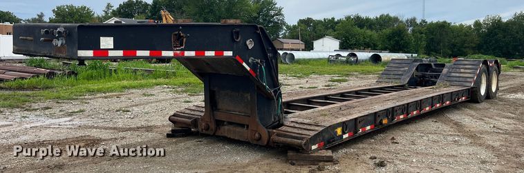 1997 Talbert  lowboy equipment trailer - MG9401