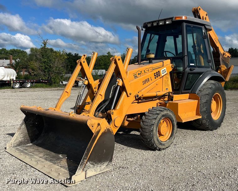 1996 Case 580 Super L  backhoe - MG9421