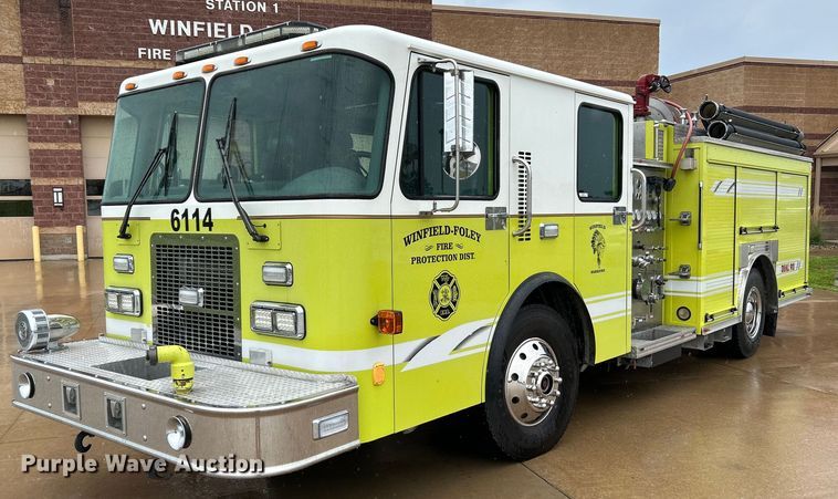 1998 Spartan Advantage  pumper fire truck - NL9442