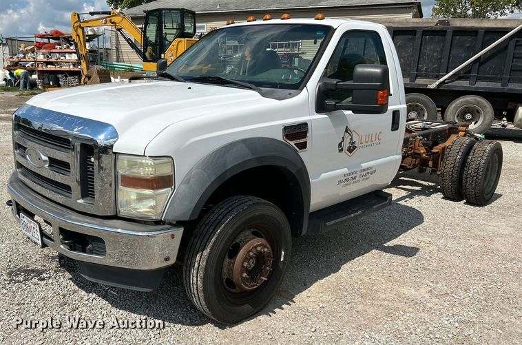 2008 Ford F450 Super Duty XLT  truck cab and chassis - NL9466