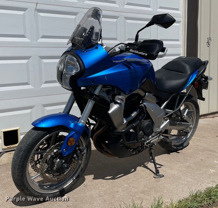 2009 Kawasaki Versys KLE650A  motorcycle - NY9555