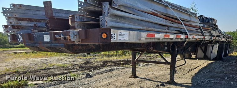 1999 Wabash Flat FLCVHCM  flatbed trailer - DQ0179
