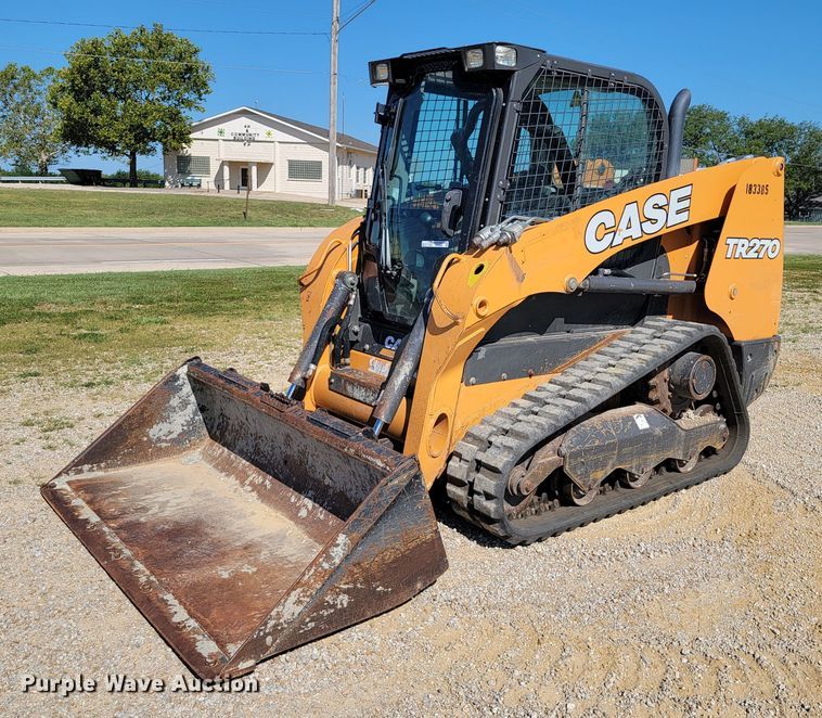 2017 Case TR270  tracked skid steer loader - HY9095