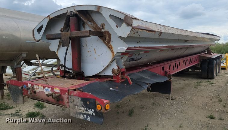 2001 Midland  side dump trailer - LQ9083