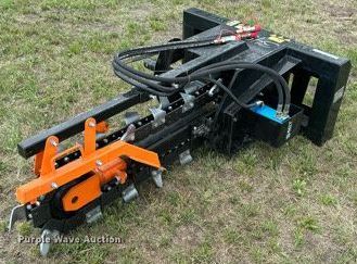 2023 Mower King ECSSCT72  skid steer trencher - ML9045