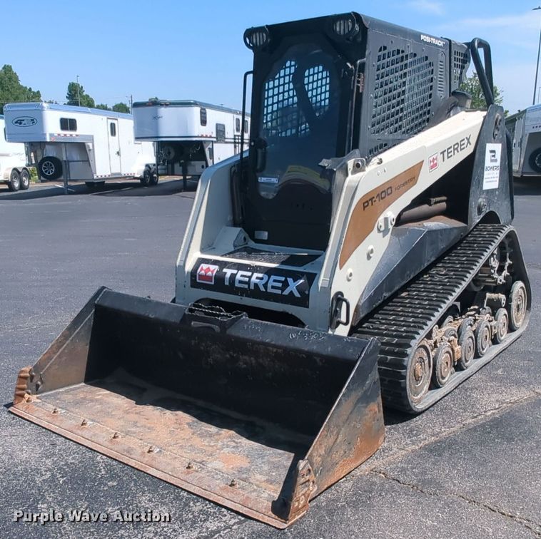 2012 Terex PT100  tracked skid steer loader - MY9880