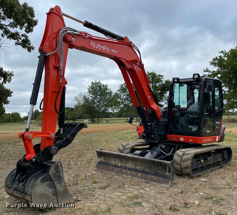 2022 Kubota KX080-4S2  mini excavator - NT9467
