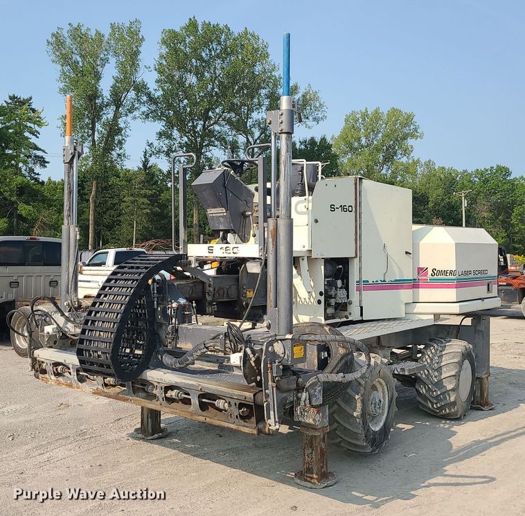 Somero S160  screed - ZA0342