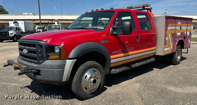 2007 Ford F550 Super Duty XL brush fire truck - NH9399