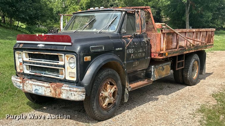 1969 Chevrolet C60  dump flatbed truck - ML9154