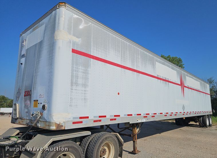 1995 Fruehauf FBHLP-9 1.5-NF2-53W  dry van trailer - DP2348