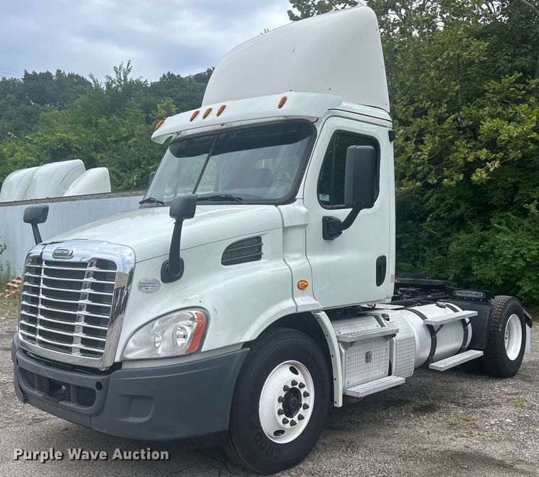 2014 Freightliner Cascadia 113  semi truck - DQ0896