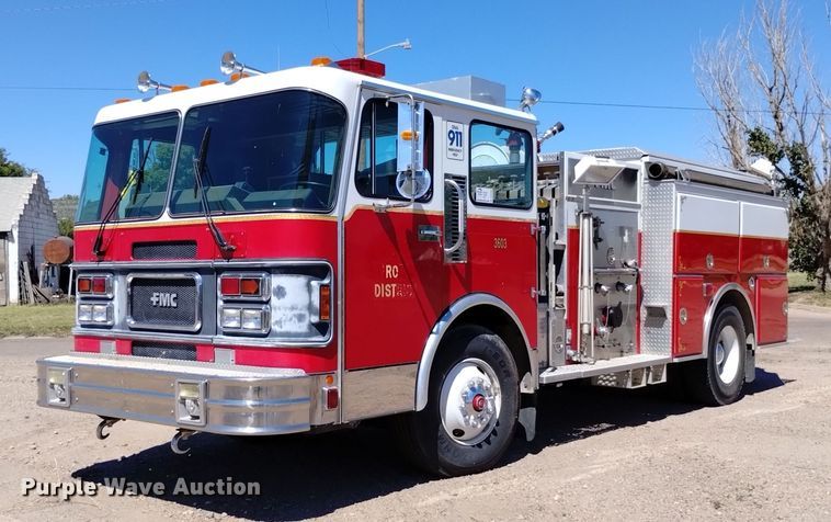 1989 Spartan CA26-2142  pumper fire truck - DP3400