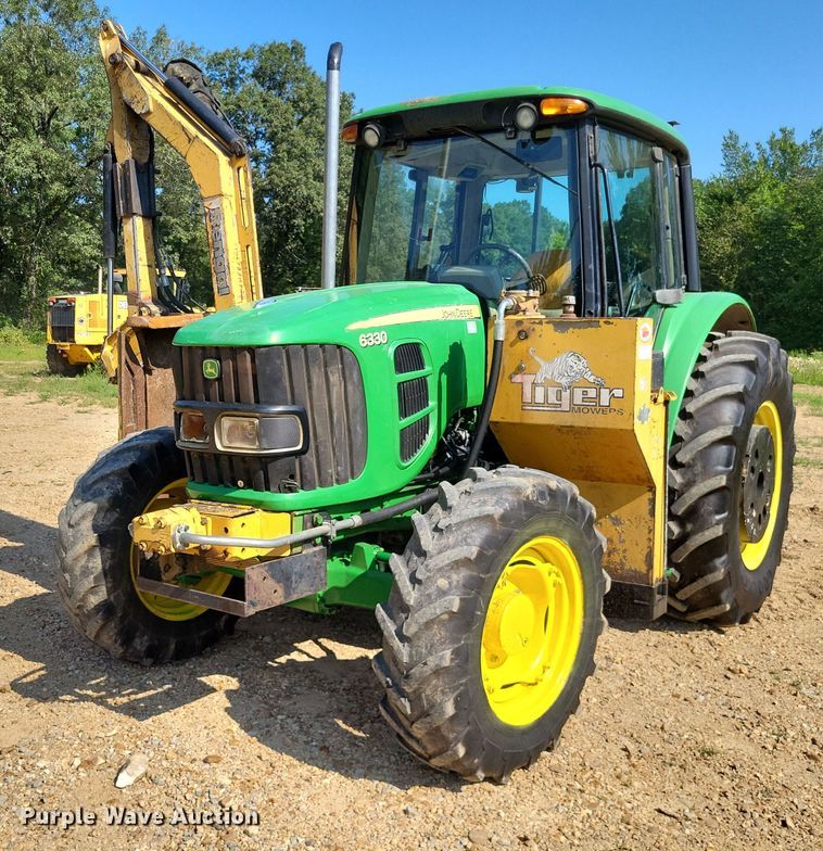 2010 John Deere 6330  MFWD tractor - DP5244