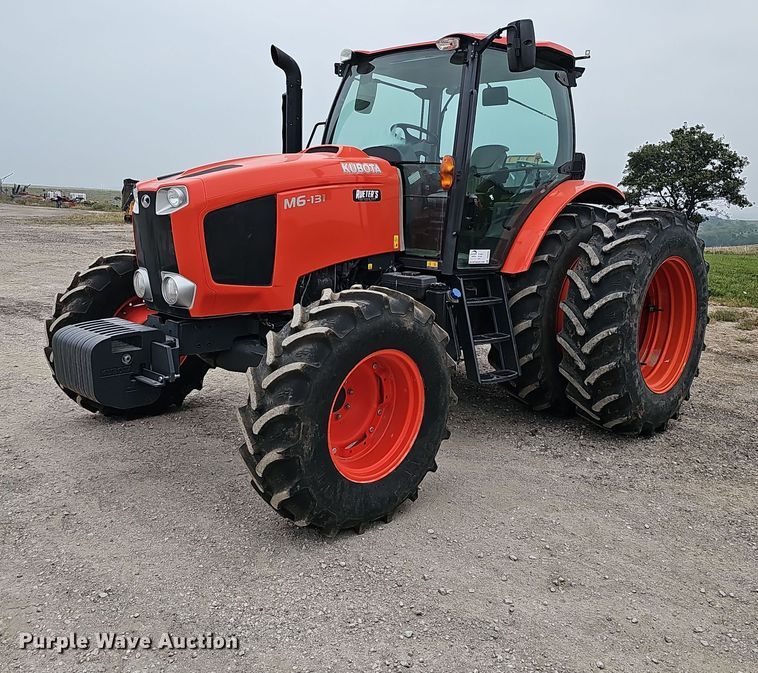 2019 Kubota M6-131  MFWD tractor - DQ0293