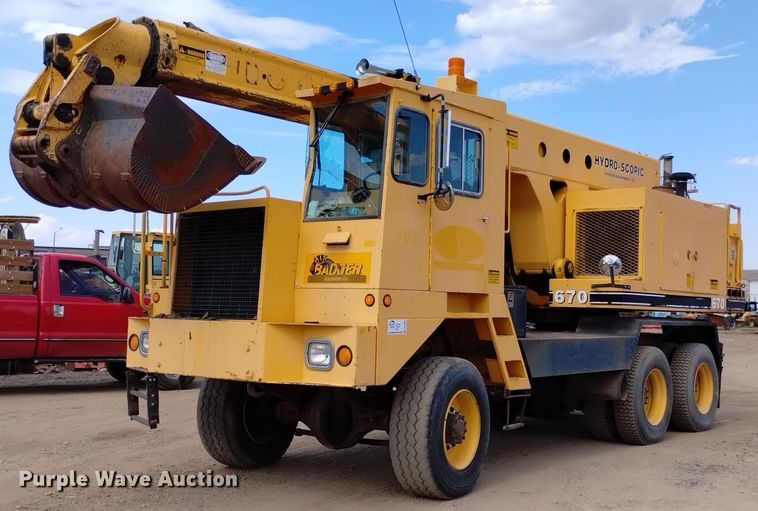 Badger 670  wheeled excavator - DP3395
