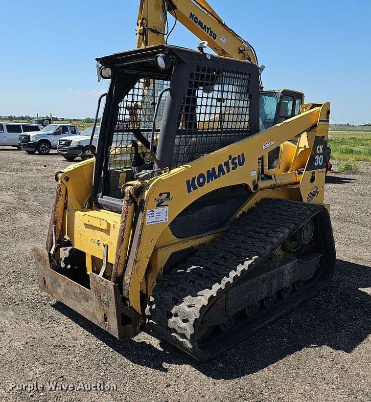 2007 Komatsu CK30-1  tracked skid steer loader - DQ0272