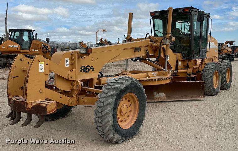 2006 Case 865  motor grader - DQ1378