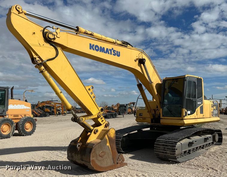 2007 Komatsu PC200LC-8  excavator - DQ1379