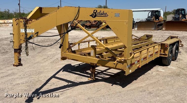 2012 Belshe BF9T  equipment trailer - DQ1414