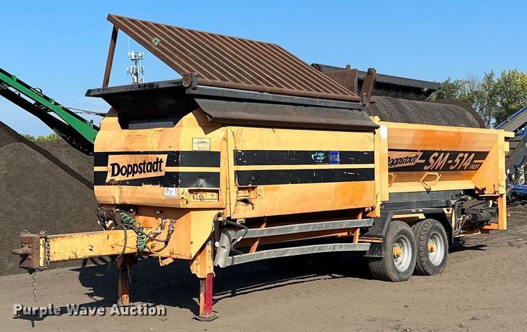 2009 Doppstadt SM514 PROFI  trommel screen - DQ7366