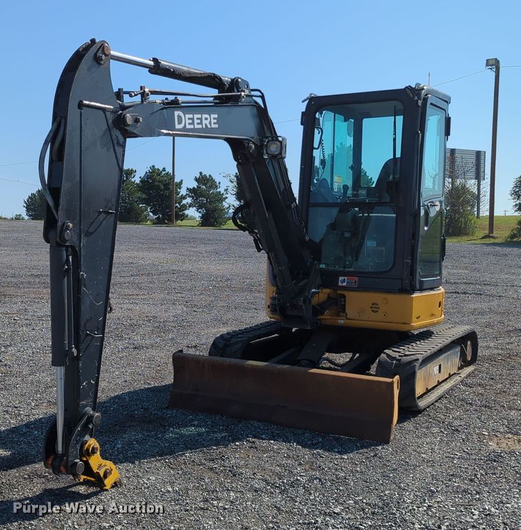 2017 John Deere 35G  mini excavator - KW9041