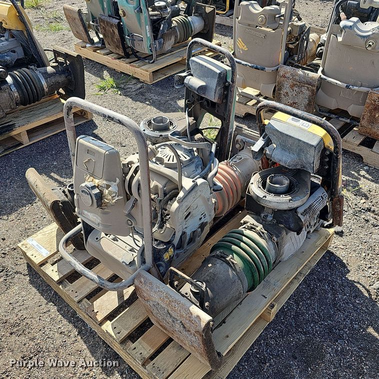 (3) plate compactors - MD9983