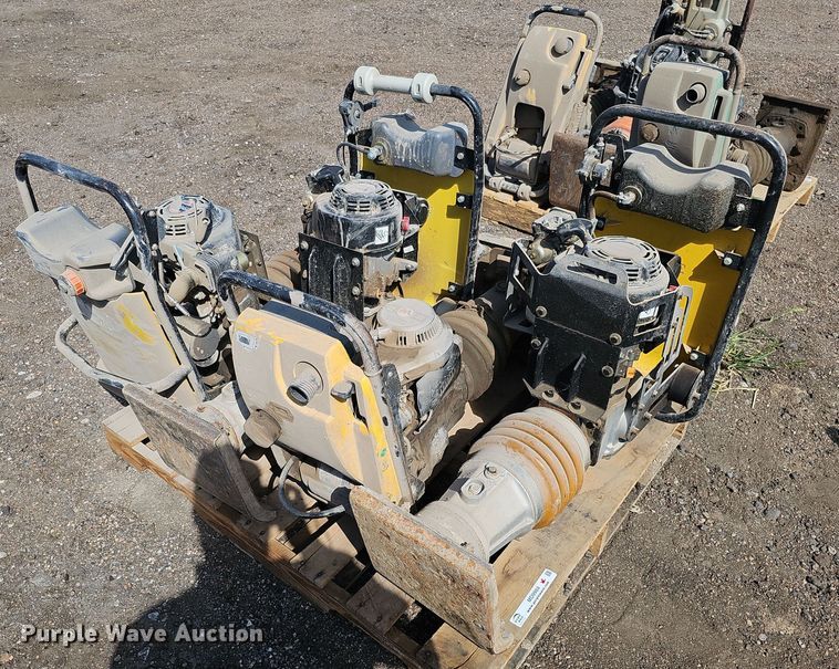 (4) plate compactors - MD9984