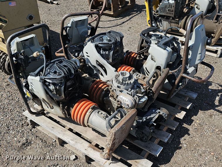 (4) Mikasa plate compactors - MD9991