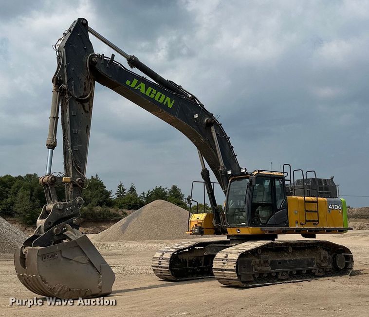 2017 John Deere 470G LC  excavator - MQ9336