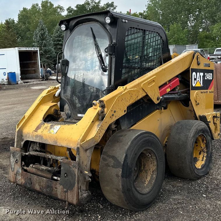 2019 Caterpillar 246D  skid steer loader - MQ9370