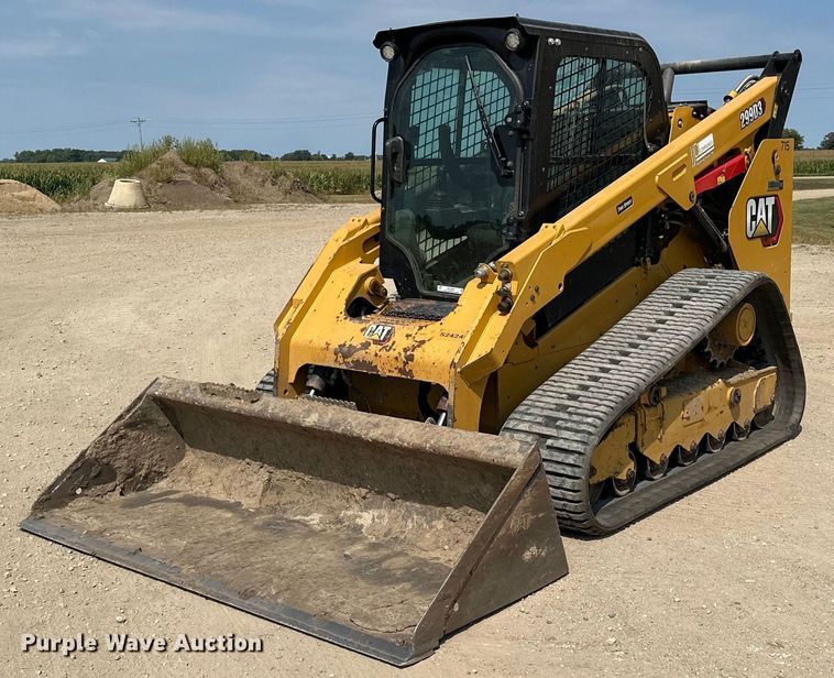 2020 Caterpillar 299D3  tracked skid steer loader - MQ9387