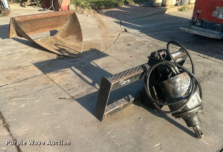 Lowe BP-210H  skid steer auger - NL9021