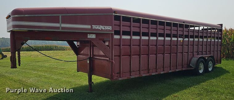 1996 Travalong  livestock trailer - DQ0303