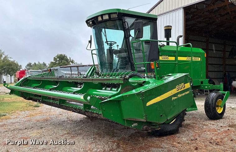 2004 John Deere 4895  swather / windrower - NX9701