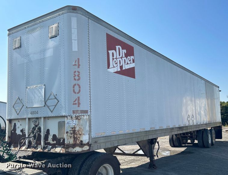 1983 Trailmobile 011A-1SAX  dry van trailer - DJ6328